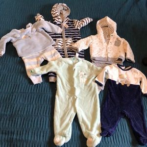 Baby boy clothes 3-6 month cozy bundle.